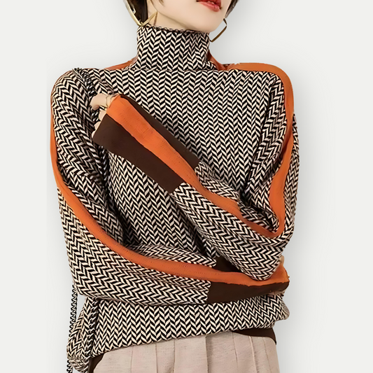 Pull Col Roulé Doux et Élégant - PanierRoyale