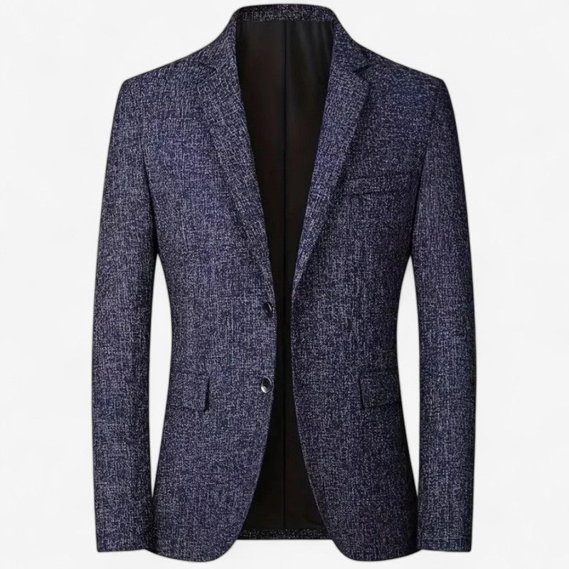 Blazer Classique en Laine pour Homme Élégant