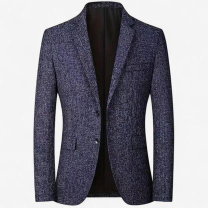 Blazer Classique en Laine pour Homme Élégant
