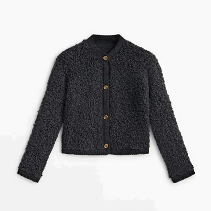 Cardigan Peluche Doux et Féminin pour Femme