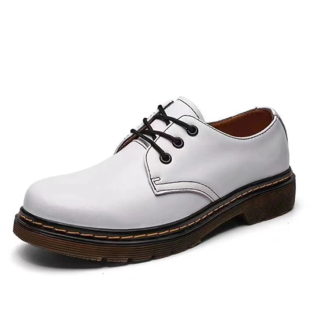 Bottine Homme Chic en Cuir Noir