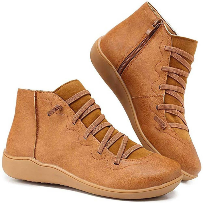 Bottes Cuir Femmes Hiver Élégantes - PanierRoyale