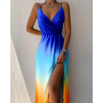 Robe de Soirée Chic Décolletée Col en V