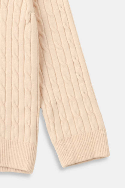 Pull à côtes zippé élégant pour homme