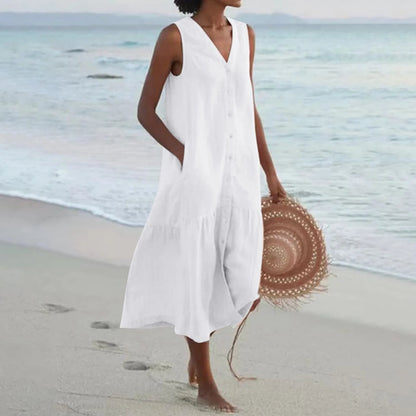Robe Été Chic en Dentelle pour Femme - PanierRoyale
