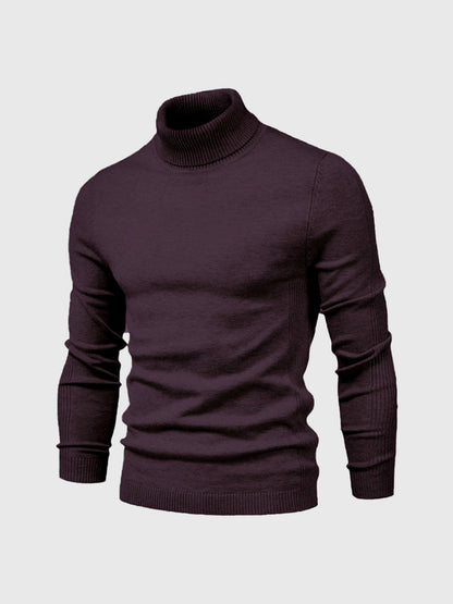 Pull à Col Roulé Homme Lavable