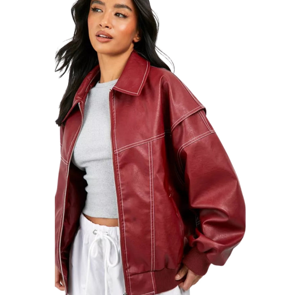 Veste femme élégante zippée décontractée - PanierRoyale