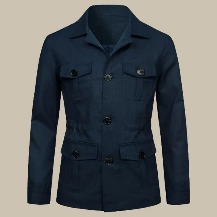 Veste Classique Hiver Boutonnée Manches Longues - vue 2