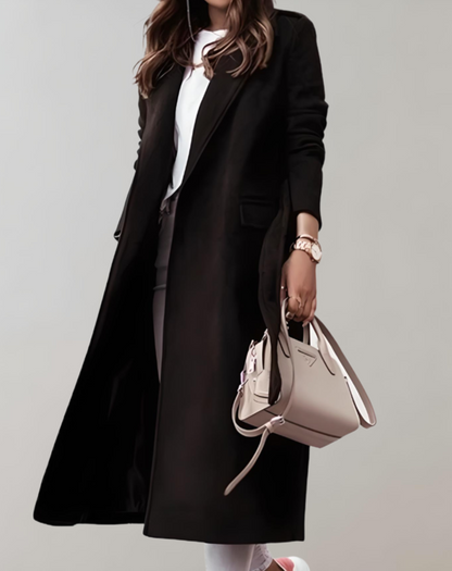 Manteau Femme Long Élégant et Chaud pour Hiver