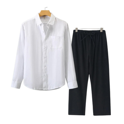 Costume Lin Homme Élégant et Classique