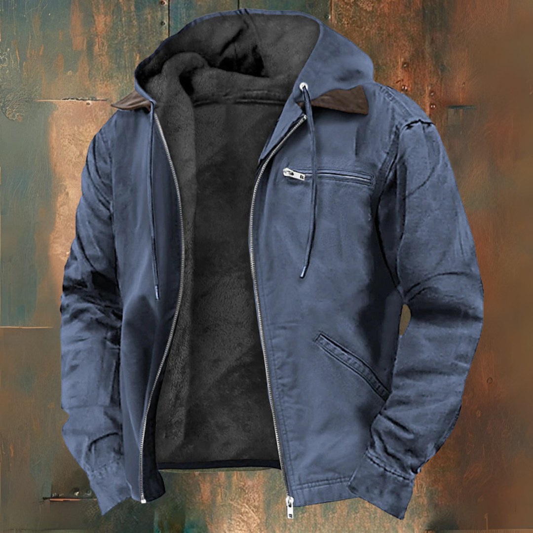 Veste d'Hiver Homme – Parka Légère avec Capuche et Style Outdoor