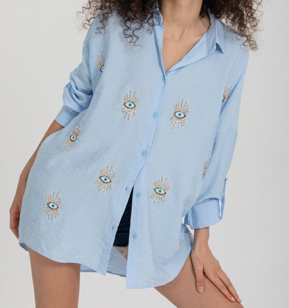 Chemisier Femme Manche Longue Chic et Élégant