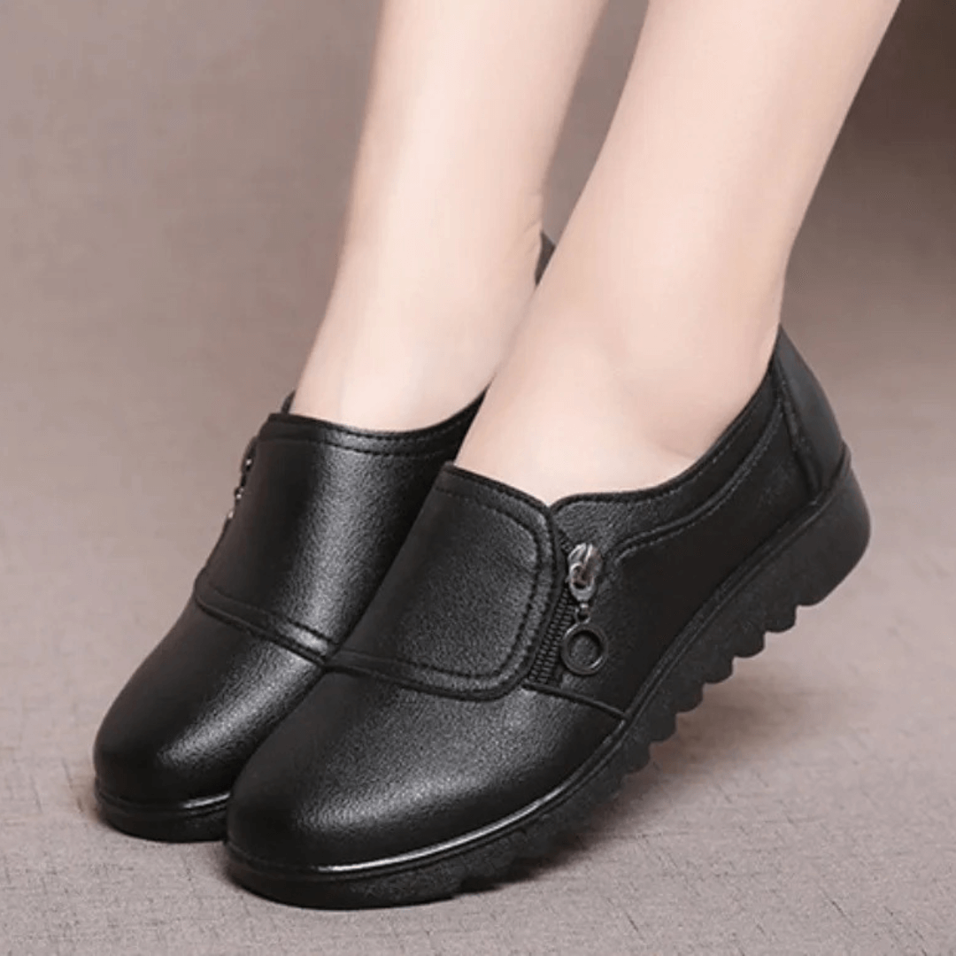 Chaussures Femmes en Cuir Doux et Confortables