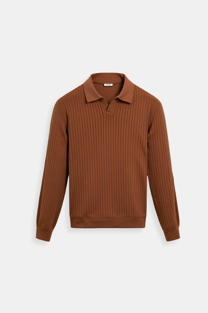 Pull Poloshirt Élégant et Confortable pour Homme