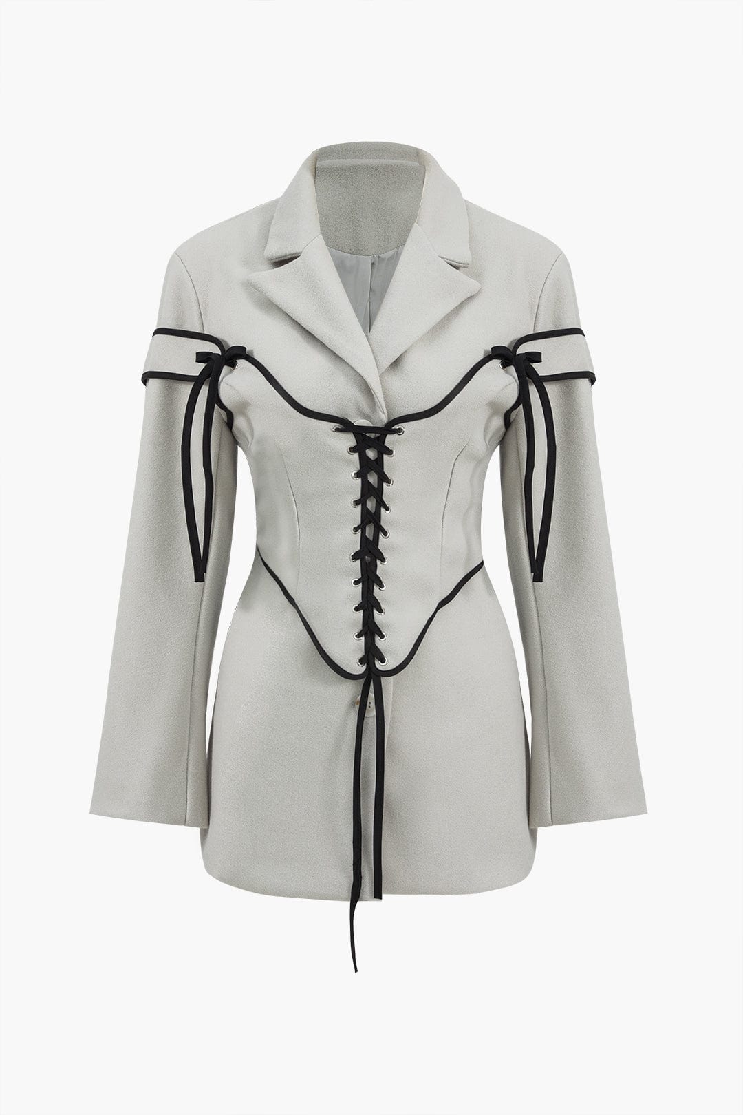 Costume Femme Élégant Blazer et Corset