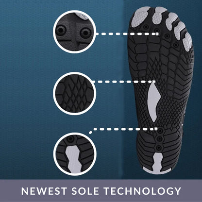 Chaussures de plongée légères pour homme et femme