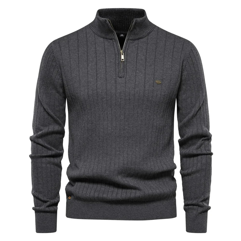 Pull Homme Hiver Doux et Chauffant - PanierRoyale