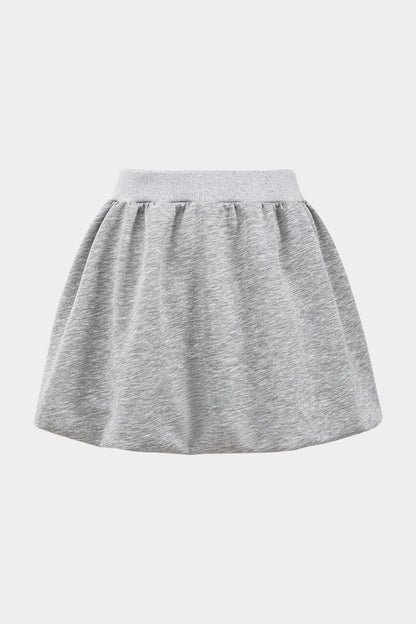 Céline | Ensemble Survêtement Femme Décontracté avec Pull Court et Jupe Skate