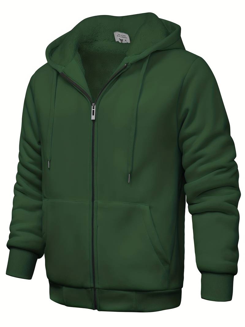 Sweat à Capuche Zippé Confort pour Homme au Quotidien