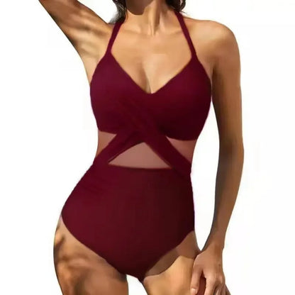 Maillot de Bain Femme Décolleté Plongeant