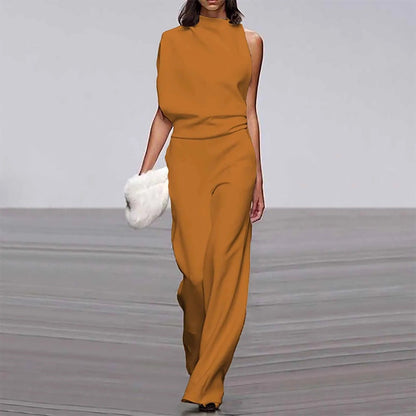Robe Décontractée Épaule Découverte Chic pour Femme