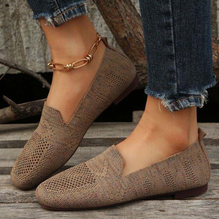 Chaussures plates légères et respirantes