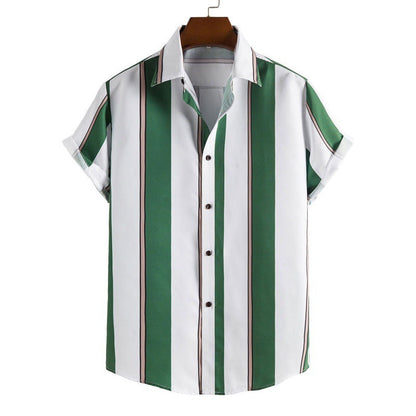 Chemise Homme Décontractée Vintage