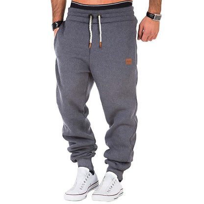 Pantalon Sport Homme Élastique Gris Foncé - PanierRoyale