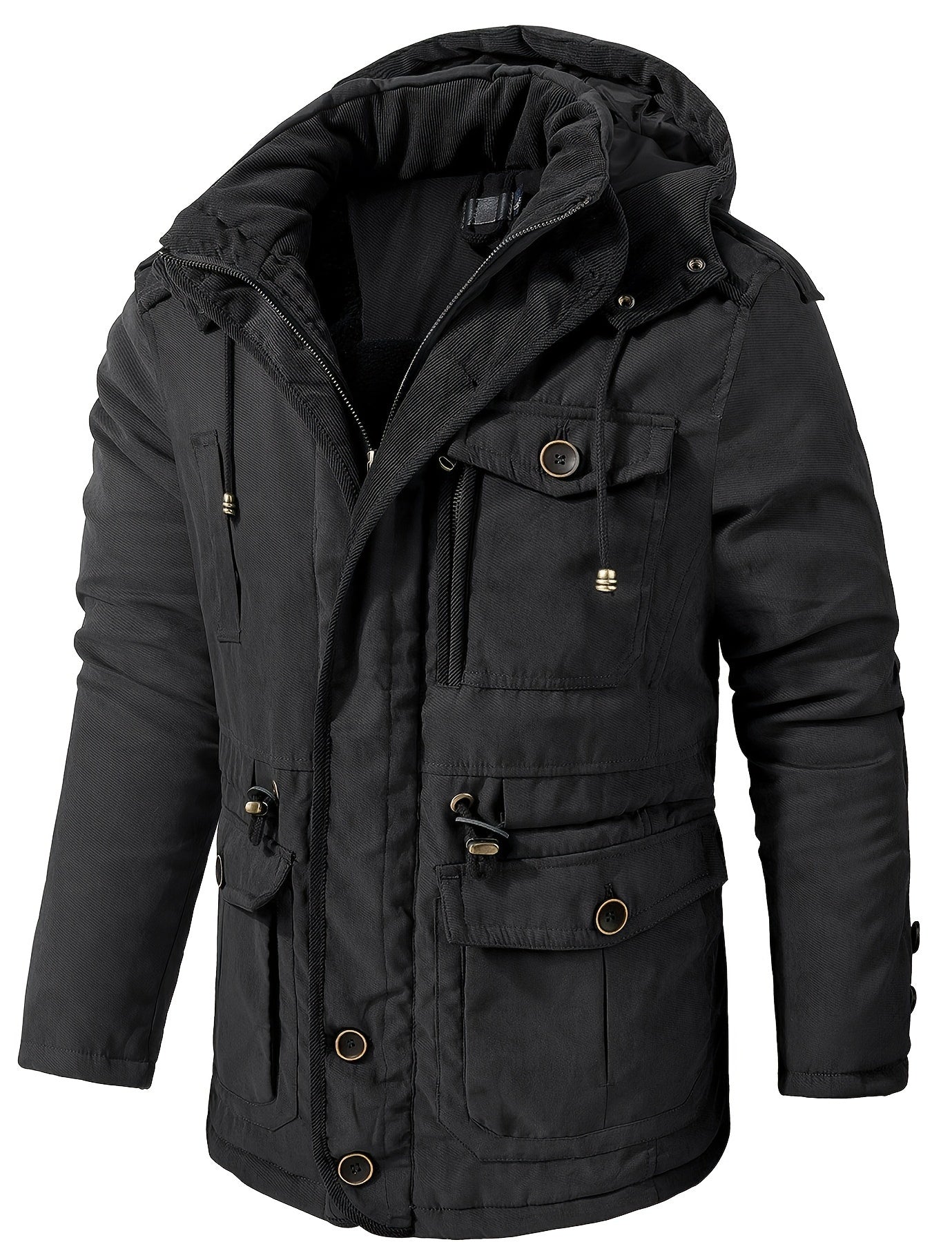 Veste Hiver Homme à Capuche Chaude et Confortable - BerlinGlamour