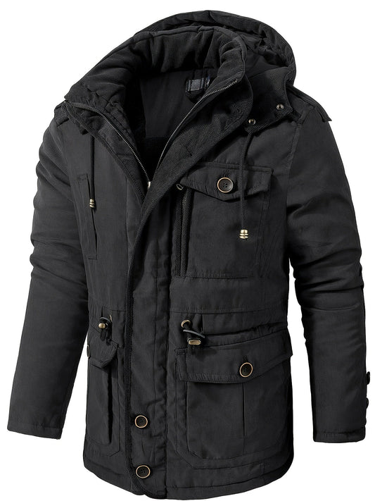 Veste Hiver Homme à Capuche Chaude et Confortable - BerlinGlamour