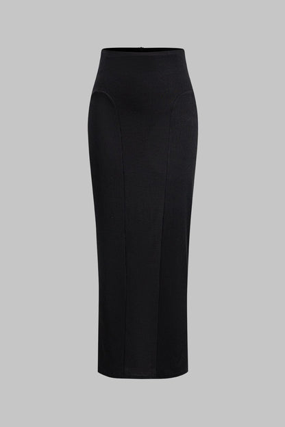 Robe Deux Pièces Élégante Corsage et Jupe Pencil