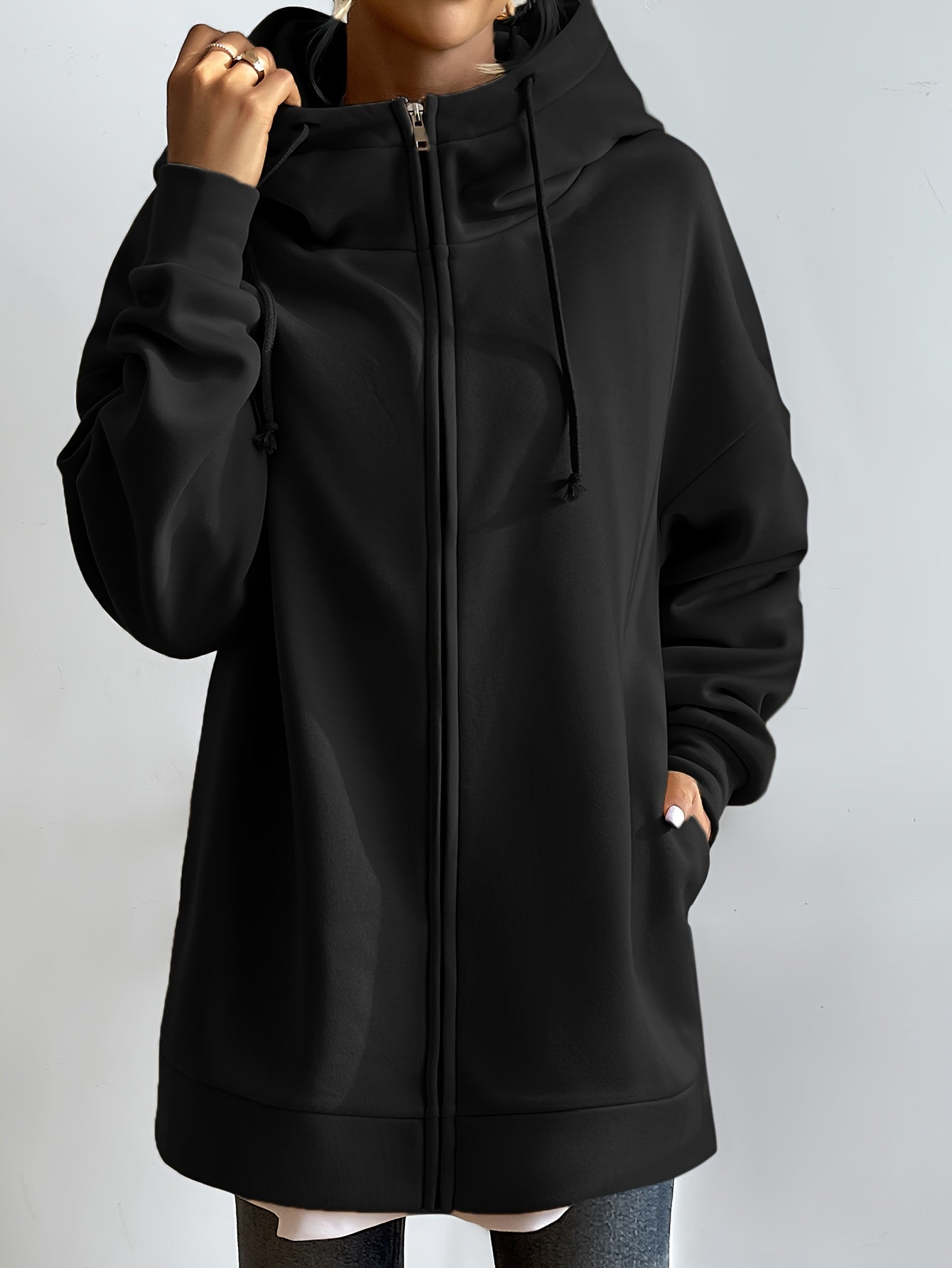 Veste à capuche streetwear confortable et tendance