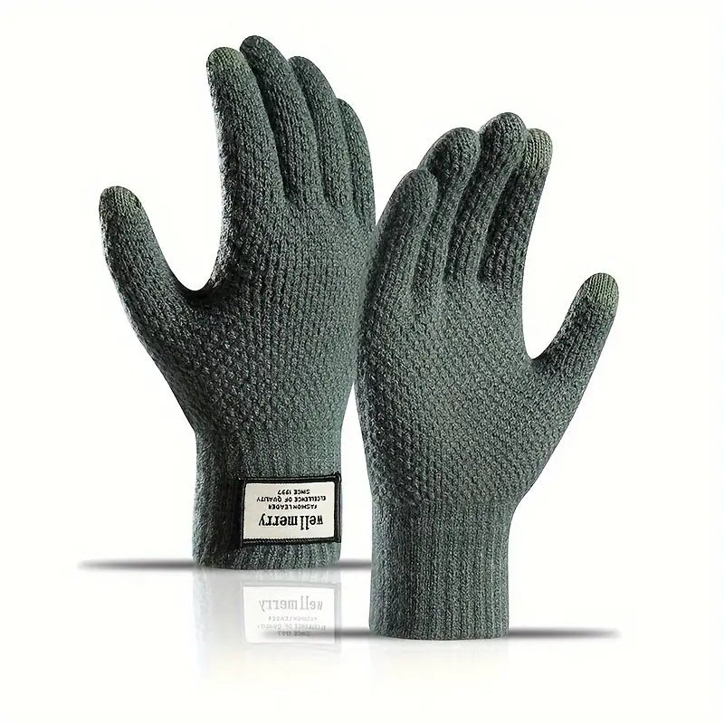 Gants Téléphone Touch Homme Hiver Chauffant