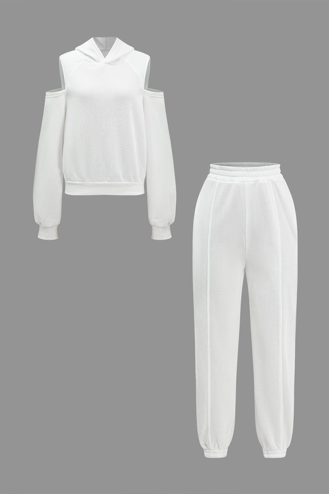 Sweat à Capuche Femme Décolleté Fashion