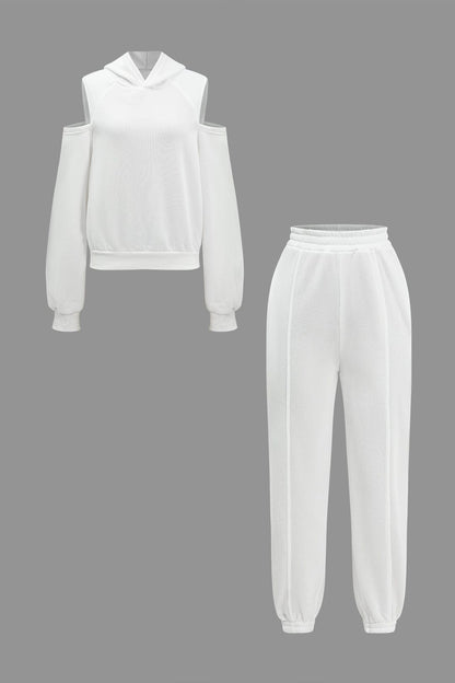 Sweat à Capuche Femme Décolleté Fashion