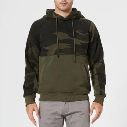 COSTAS - Sweat à Capuche Camouflage Décontracté pour Hommes