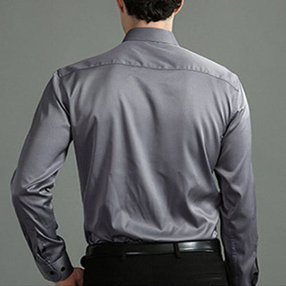 Chemise Homme Stretch Coupe Ajustée Confort Flexible