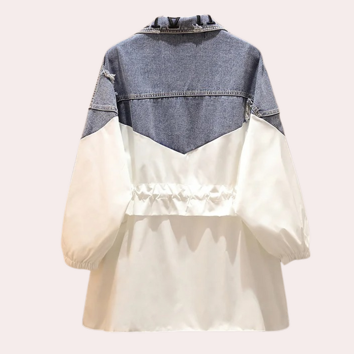 Veste en Jean Cordon à la Mode - vue 3