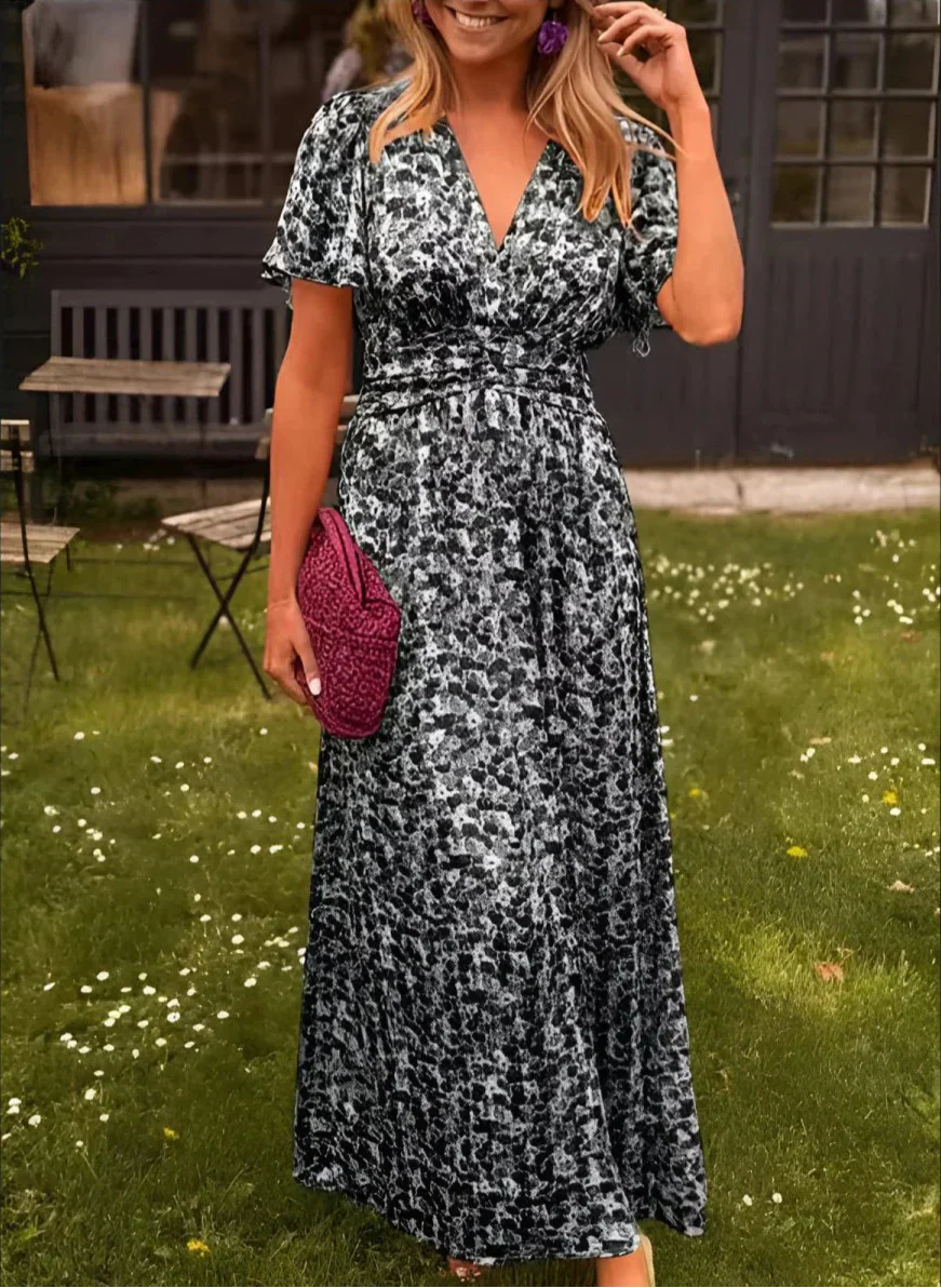 Robe Été Longue Florale Chic pour Femme