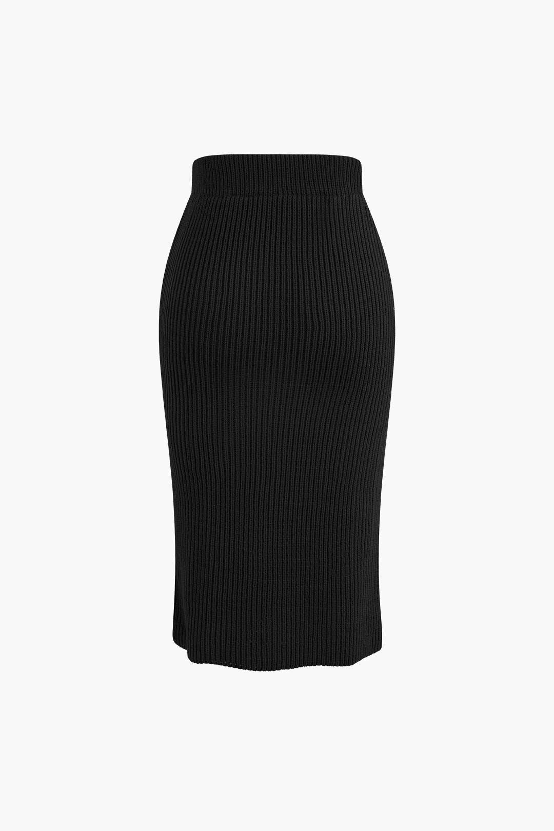 Robe Élégante Ensemble Col Rond et Jupe Pencil