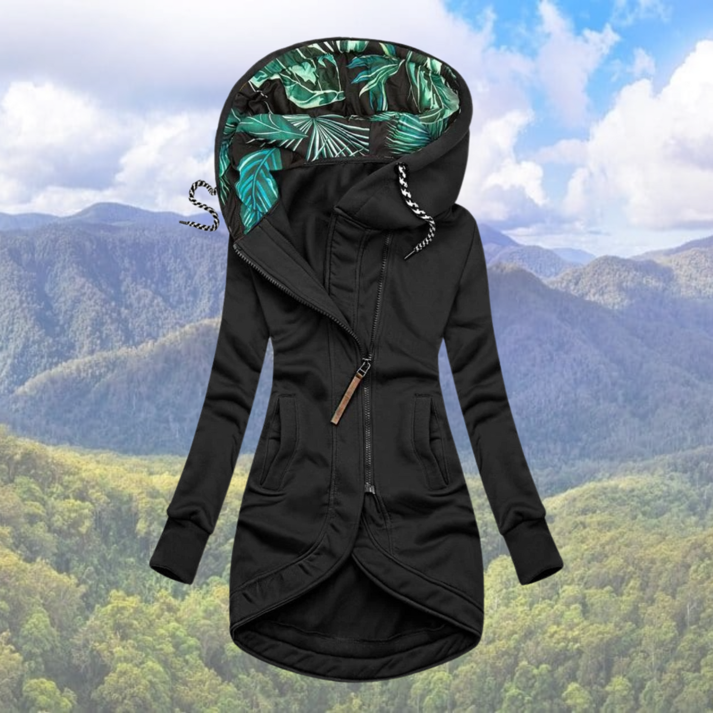 Manteau Femme Hiver Long Capuche