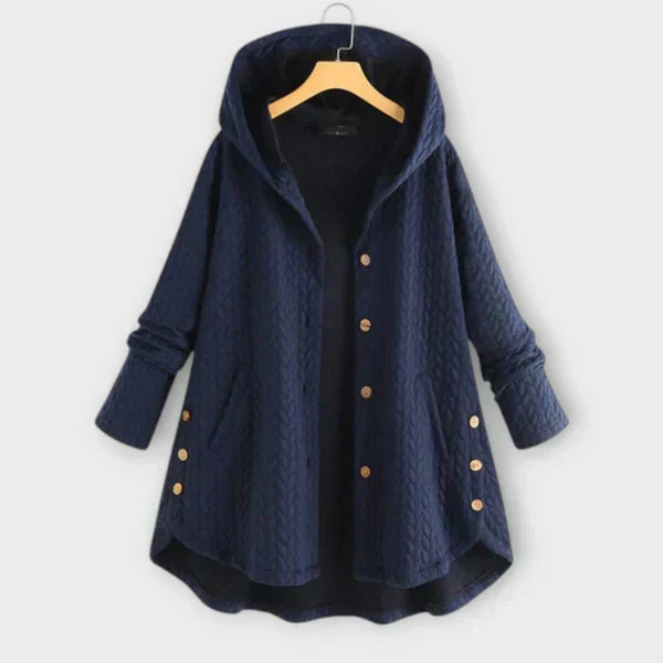 Manteau Femme Doublé Chaud Confortable Coupe Casual Hiver