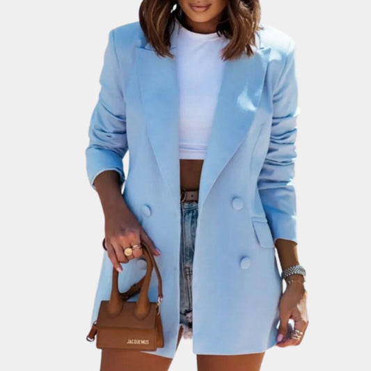 Blazer Femme Chic Long Manches - PanierRoyale