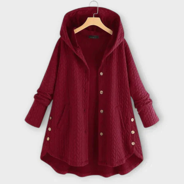Manteau Femme Doublé Chaud Confortable Coupe Casual Hiver