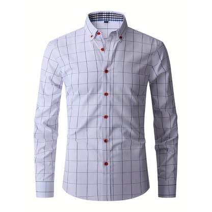 Chemise Flannel Hiver pour Homme Boutons → Chemise Homme Flannel Écossais Doux et Chaud - PanierRoyale