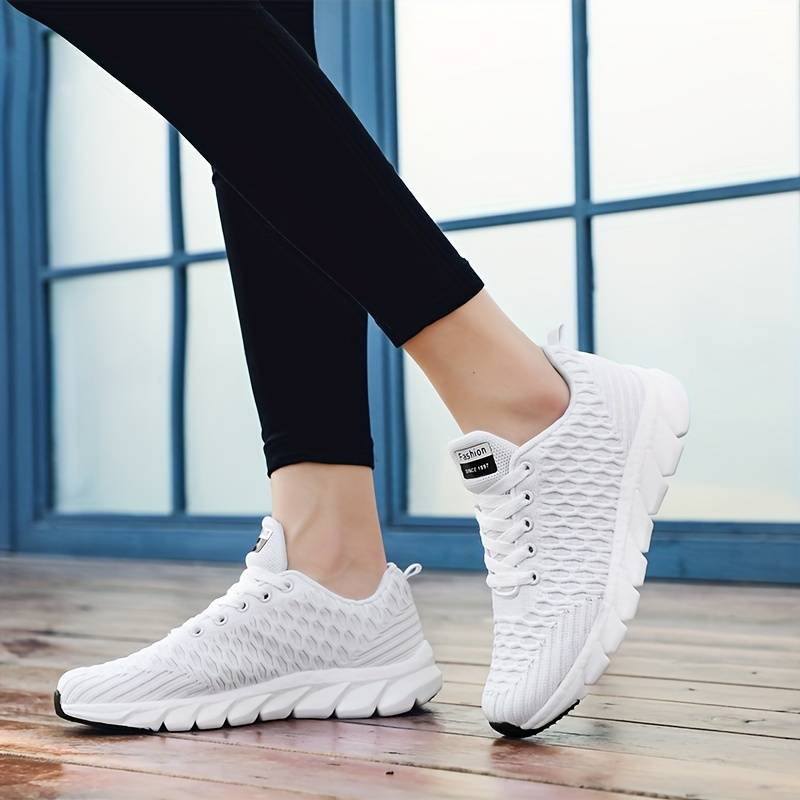 Chaussures de sport femme confortables avec semelle amortie