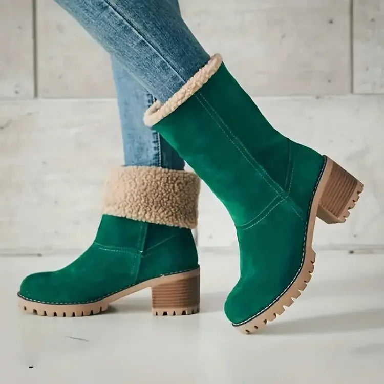 Bottes Hiver Femmes Imperméables et Douillettes