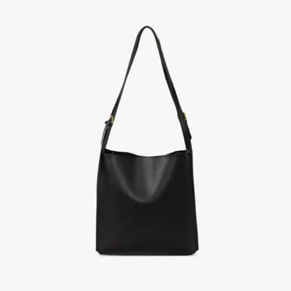 Sac à Main en Cuir Rose avec Lignes Pures et Bretelle Fine - BerlinGlamour