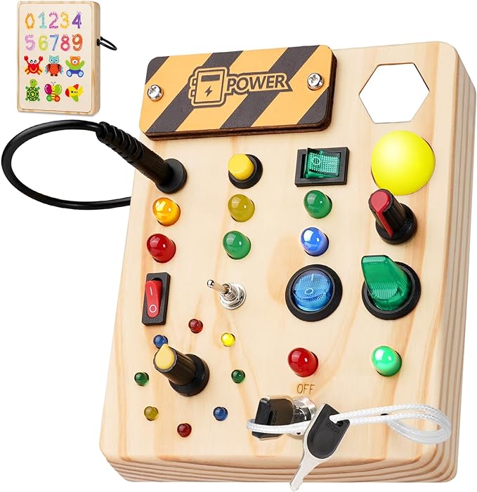 Tableau Lumineux Éducatif pour Enfants avec Lumières Colorées - PanierRoyale