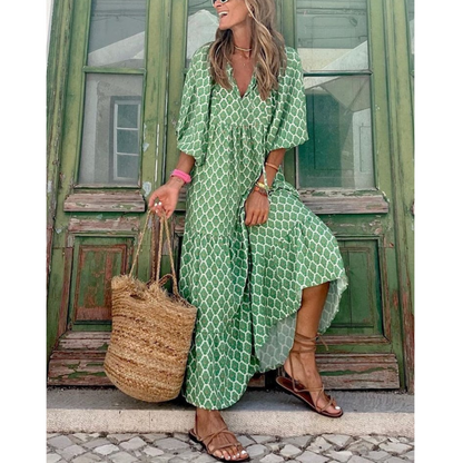 Robe Féminine Manches Longues Élégante pour Soirée - PanierRoyale